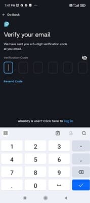 Step 2 - Registration Form